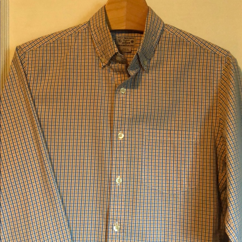 J. Crew Woven Plaid Shirt